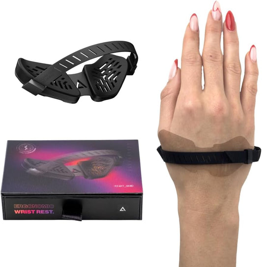 Light Up Headphone Stand with 16 Color LED Lights, Acrylic Gaming Headset Holder with USB and Type-C Charging Ports, Desktop Display Stand (Black)