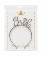 Elegant "Bride" & "Bride to Be" Metal Headbands – Perfect for Bridal Showers & Bachelorette Parties