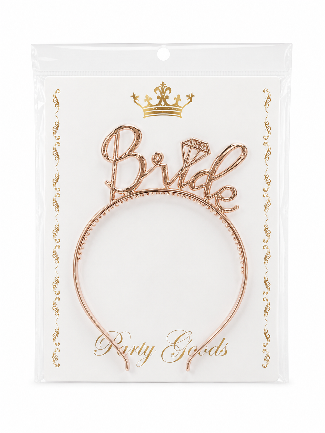 Elegant "Bride" & "Bride to Be" Metal Headbands – Perfect for Bridal Showers & Bachelorette Parties