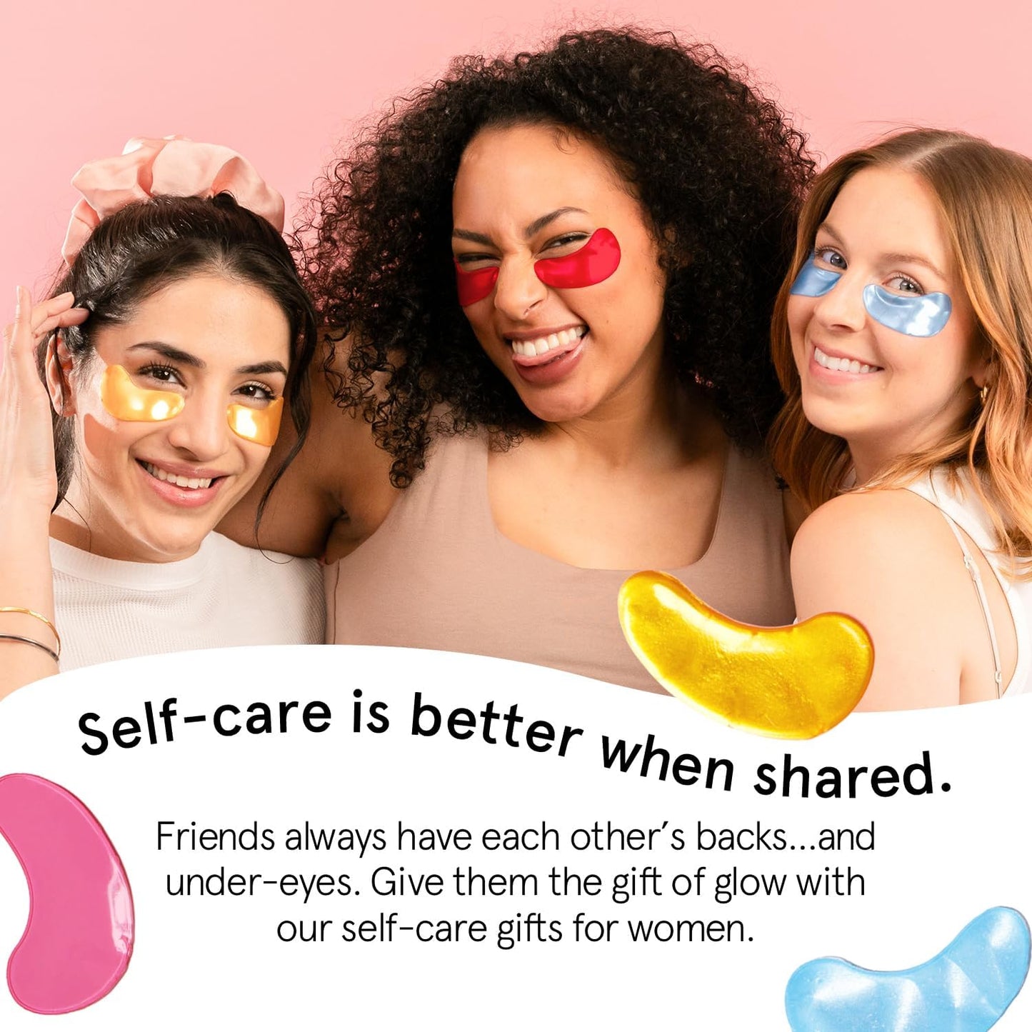 grace & stella Under Eye Patches (12 Pairs) Mothers Day Gifts for Mom - Eye Patches for Puffy Eyes and Dark Circles - Vegan Eye Mask, Bachelorette Party Favors, Self Care