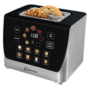 Inspirex 2 Slice Interactive Touchscreen Automatic Toaster