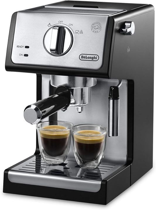 De'Longhi ECP3420 15 Bar Espresso and Cappuccino Machine with Advanced Cappuccino System, Black