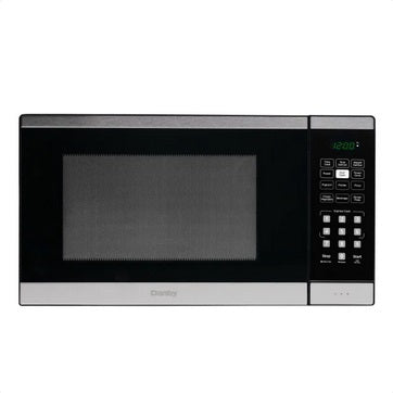 Danby 0.9 cu.ft. Countertop Microwave - Black and Stainless Steel