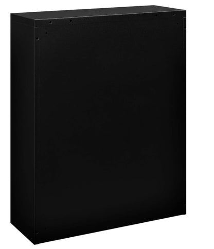 Global Industrial™ 3-Tier 12 Door Locker w/ Key Lock, 28-1/2"Wx11-1/4"Dx38"H, Black, Assembled