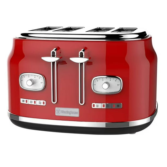 Westinghouse 4 Slice Toaster - Red - PuriLite