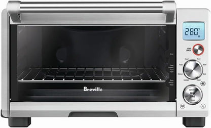 Breville The Smart Oven® Compact Convection, Small Electric Oven, BOV670BSS, Brushed Stainless Steel
