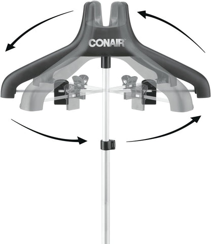 Conair GS28NXC Garment Upright Steamer with Microban, Full Size Standing Steamer for Clothes,1500W Professional Steam and Press, Fast 45-second Heat-up