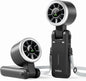 Portable Handheld Turbo Fan, 5 Gear Wind, Battery Operated, Up to 12 Working Hours, 3 IN 1 Hand Fan with Air Turbo Tech Cooling Fan for Outdoor Activities, Travel, Working