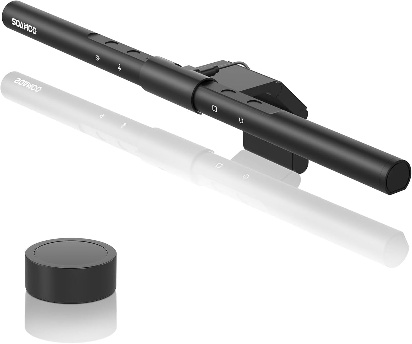 Monitor Light Bar for Computer Screens, USB-C LED Screen Lamp with Wireless Remote, Auto-Dimming, Adjustable Brightness and Color Temperature, No-Glare Eye-Care Design - PuriLite