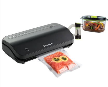 FoodSaver Vacuum Sealer Kit with Bags, Rolls and Marinate Container
