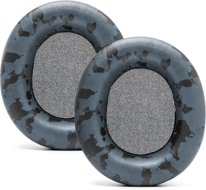 WC Upgraded Replacement Earpads for Steelseries Arctis Nova Pro Wireless Made by Wicked Cushions | Improved Durability, Thickness, Softer Leather, and Sound Isolation | 90's Black