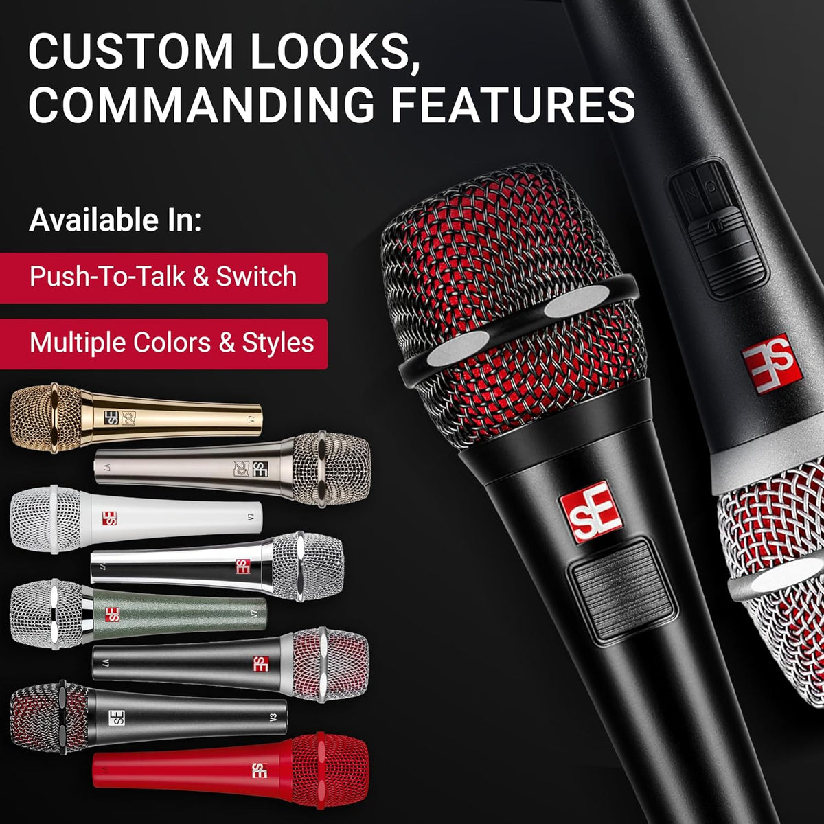 SE ELECTRONICS - V7 Studio Grade Handheld Microphone Supercardioid