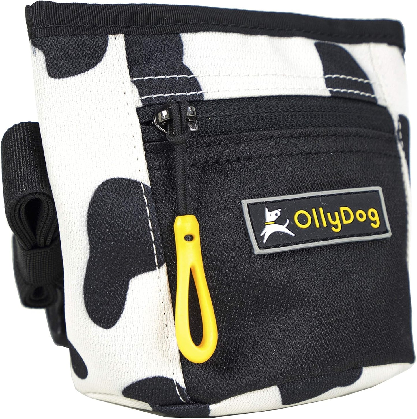 OllyDog Goodie Treat Bag, Dog Treat Pouch, Waist Belt Clip for Hands-Free Training, Magnetic Closure, Dog Training and Behavior Aids, Three Ways to Wear (Palm)