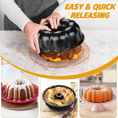 Purilite Select Carbon Steel Bundt Cake Pan