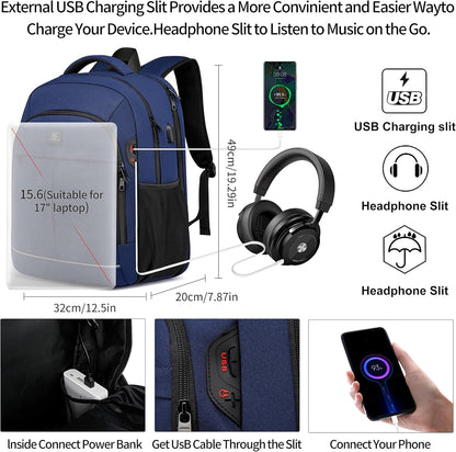 Laptop Backpack Travel Computer Backpack College Bookbag School Backpack