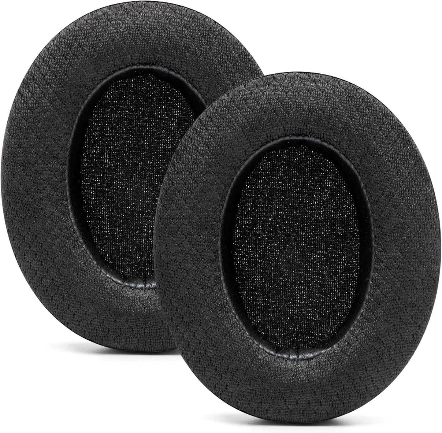 WC Freeze for Arctis Nova - Hybrid Fabric Cooling Gel Replacement Earpads for Arctis Nova Pro Wired, Nova 7, 5, 4, 3, 1 - Made by Wicked Cushions (Does Not Fit Nova Pro Wireless) | Black