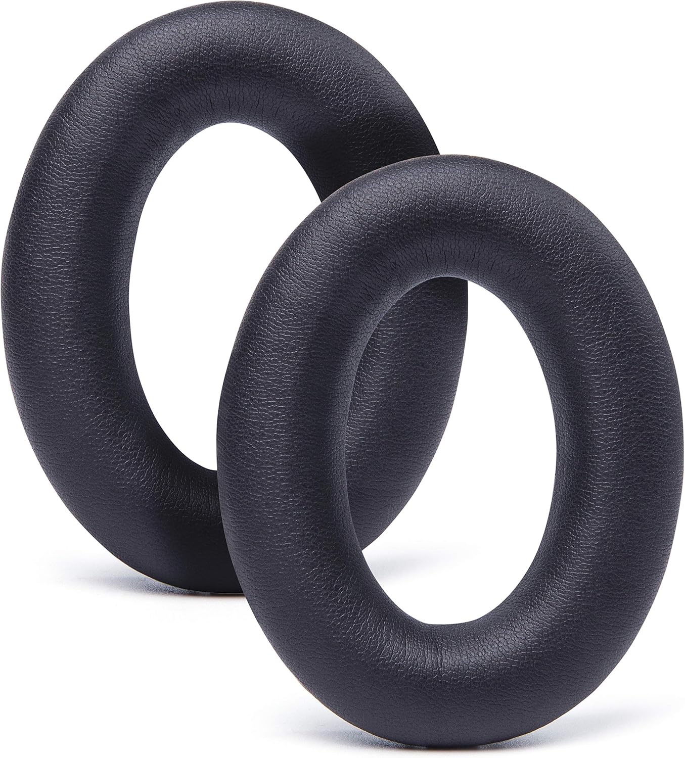 WC Wicked Cushions Upgraded Replacement Ear Pads for Bose QC35 & QC35ii (QuietComfort 35) Headphones & More - Softer Leather, Luxurious Memory Foam, Added Thickness, Extra Durability | 90's Black