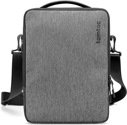 tomtoc 360 Protective Laptop Shoulder Bag for 16-inch MacBook Pro M4/M3/M2/M1 Pro/Max A3403 A3186 A2991 2024-2021, 15-inch MacBook Air 2025-2023, Dell XPS 16/15, Cordura Ballistic Nylon Fabric