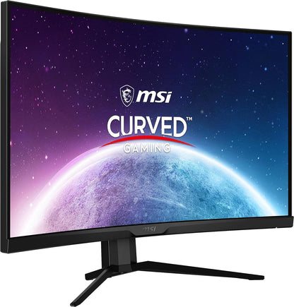 MSI Optix MAG342CQR 1500R Curvature 21:9 Aspect Ratio Narrow Bezel 1ms 3440x1440(UWQHD) 144Hz Refresh Rate Tilt/Swivel/Height/Pivot Adjustment 34" AMD Freesync Gaming Curved Monitor, Black, Pack of 1