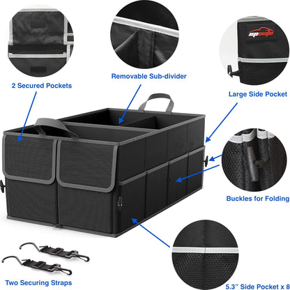 Purilite Select Foldable Car Trunk Organizer