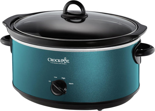 Crockpot SCV700-KT Design to Shine 7QT Slow Cooker Turquoise