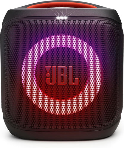 JBL PartyBox Encore Essential 2 - Portable Battery-Powered Party Speaker with AI Sound Boost, Up to 15 Hours of Play time, IPX4 Splash Proof, and Multi-Speaker Connection by Auracast (Black)