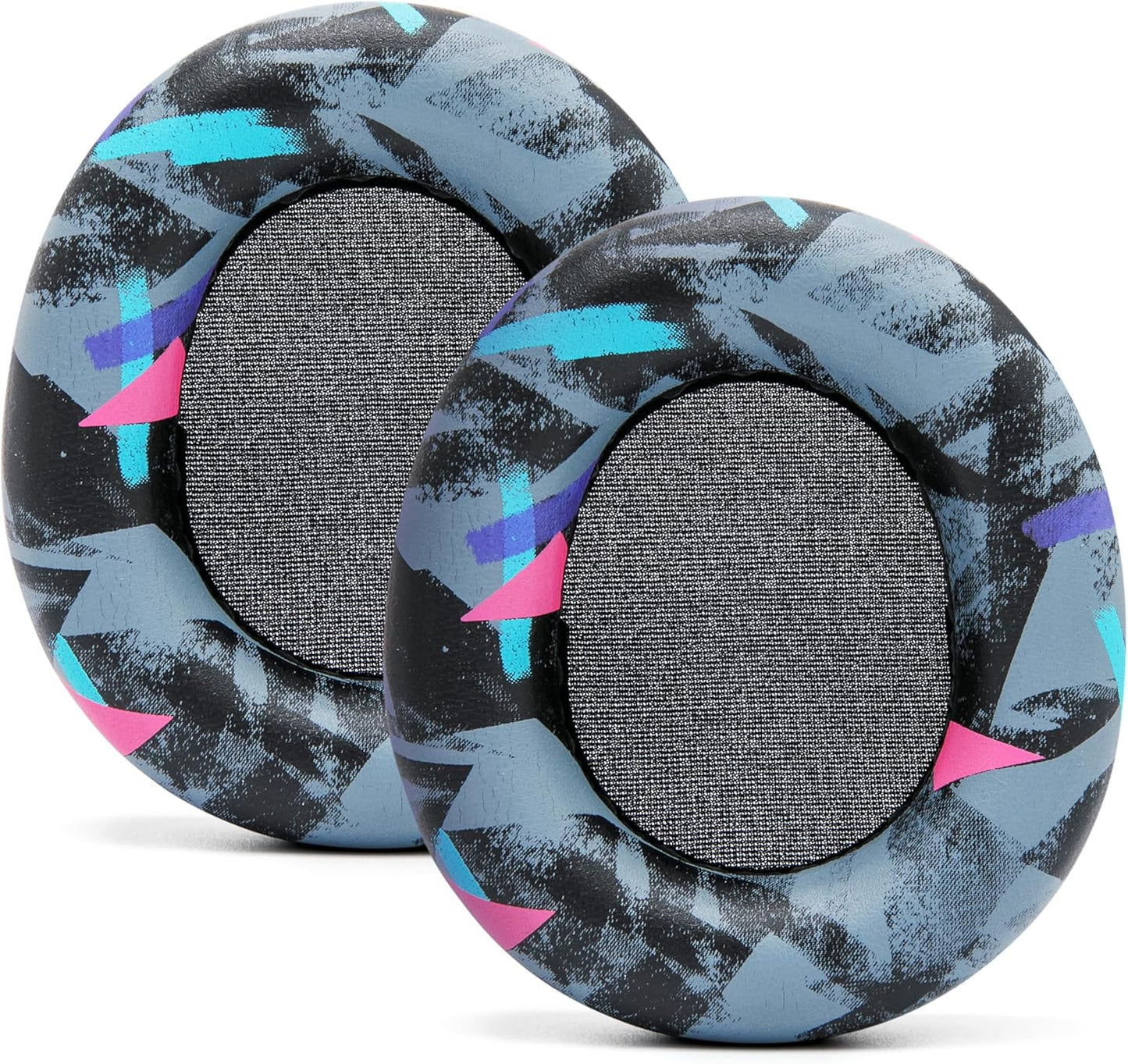 WC Upgraded Replacement Earpads for Steelseries Arctis Nova Pro Wireless Made by Wicked Cushions | Improved Durability, Thickness, Softer Leather, and Sound Isolation | 90's Black