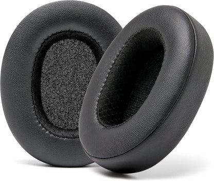 WC Replacement Earpad Cushions for Skullcandy Hesh 3 & Crusher Over-Ear Headphones Made by Wicked Cushions | Improved Durability and Thickness for Improved Comfort and Noise Isolation | 90's Black