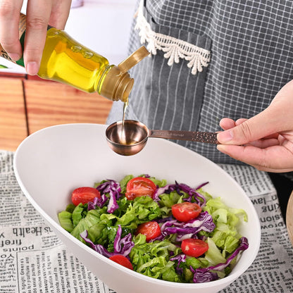 Smithcraft Measuring Cup Set of 8 Stainless Steel Measuring Cups18/8(304) Steel Material Heavy Duty 8 Measuring Cups and 1 Ring Set of 9