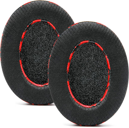 WC Freeze for Arctis Nova - Hybrid Fabric Cooling Gel Replacement Earpads for Arctis Nova Pro Wired, Nova 7, 5, 4, 3, 1 - Made by Wicked Cushions (Does Not Fit Nova Pro Wireless) | Black