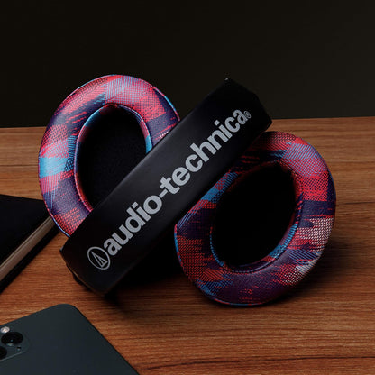WC PadZ - The Ultimate Upgraded Earpads by Wicked Cushions - Compatible with Audio Technica, HyperX, SteelSeries Arctis & More - Extra Thick - Bigger Opening - Softer Memory Foam | (90s Black)