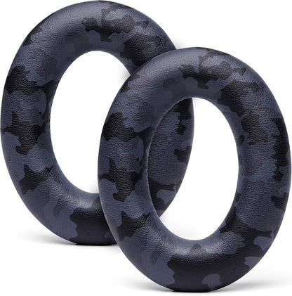 WC Wicked Cushions Upgraded Replacement Ear Pads for Bose QC35 & QC35ii (QuietComfort 35) Headphones & More - Softer Leather, Luxurious Memory Foam, Added Thickness, Extra Durability | Midnight Blue