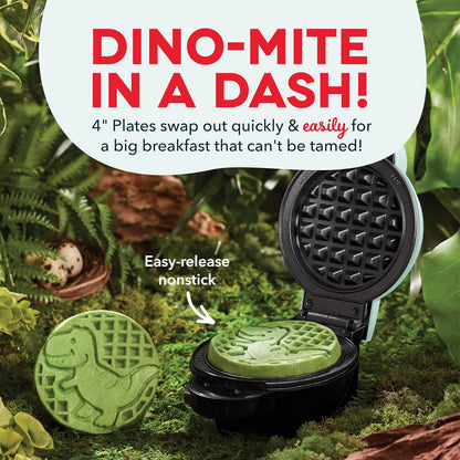 Multi Maker Mini Maker System - 2 Pack Plates - Unicorn & Dinosaur - PuriLite