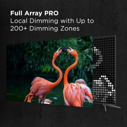 TCL 55-Inch Q7 QLED 4K Smart Q LED TV with Google TV (55QM750G, 2023 Model) Dolby Vision IQ, Dolby Atmos, HDR, Game Accelerator up to 240Hz, Voice Remote, Works with Alexa, Streaming Television