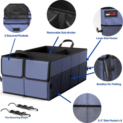Purilite Select Foldable Car Trunk Organizer
