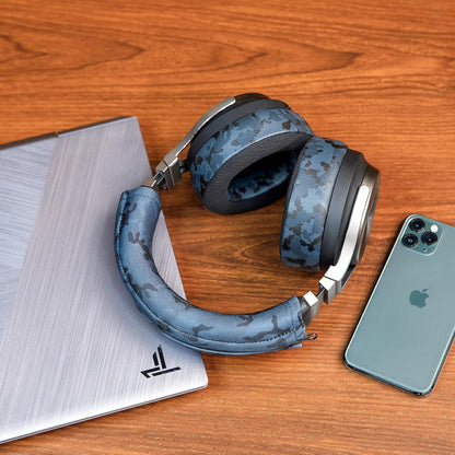 WC BandZ Virtuoso - Protective Headband Cover for Corsair Virtuoso Gaming Headsets - Machine Washable, No More Flaking Leather - Compatible with Virtuoso Wireless, XT, and SE | 90's Black