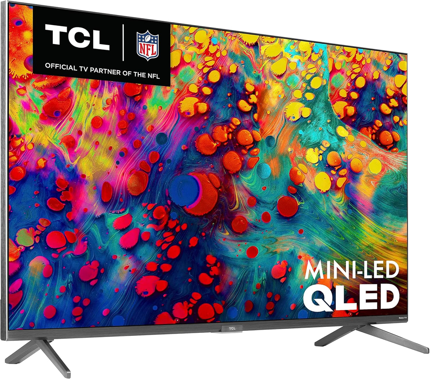 TCL 55-Inch QM6K Series QLED 4K Smart QD-Mini LED TV with Google TV (2025 Model) New Halo Control System, LD500 Precise Dimming Series, High Contrast HVA Panel, 144Hz Native Panel Refresh Rate