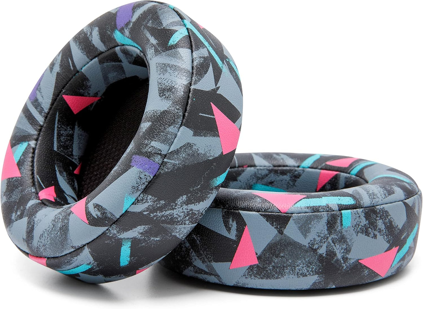 WC Upgraded Replacement Earpads for Corsair Virtuoso RGB Wireless Gaming Headset Made by Wicked Cushions | Improved Durability, Thickness, Softer Leather, and Sound Isolation | (90s White)