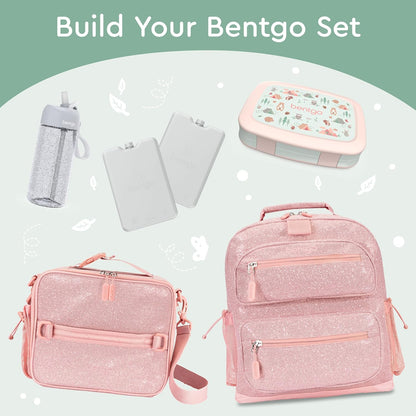 Bentgo Kids Prints (Unicorn) - Leak-Proof, 5-Compartment Bento-Style Kids Lunch Box - Ideal Portion Sizes for Ages 3 to 7 - BPA-Free and Food-Safe Materials