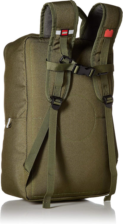 LEGO Lego Brick Backpack-purple Carry-On Luggage, Flame Orange, One Size, Backpack