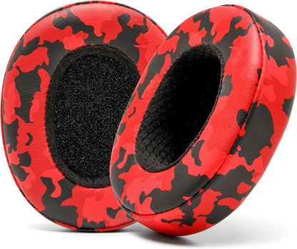WC Replacement Earpad Cushions for Skullcandy Hesh 3 & Crusher Over-Ear Headphones Made by Wicked Cushions | Improved Durability and Thickness for Improved Comfort and Noise Isolation | 90's Black