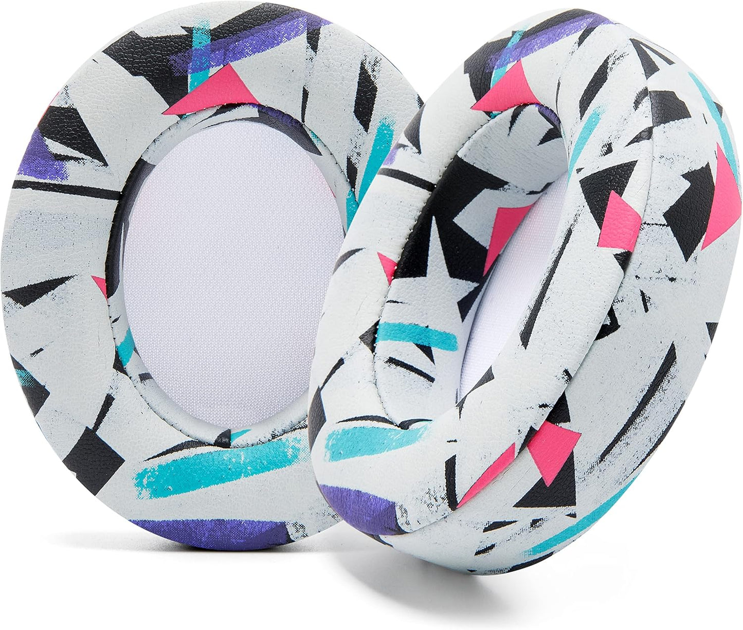 WC Wicked Cushions Replacement Ear Pads for Beats Studio 2 & 3 (B0501, B0500) Wired & Wireless | Does NOT Fit Beats Solo | Softer PU Leather, Enhanced Foam & Stronger Adhesive | Black Floral