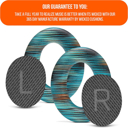 WC Wicked Cushions Upgraded Replacement Ear Pads for Bose QC35 & QC35ii (QuietComfort 35) Headphones & More - Softer Leather, Luxurious Memory Foam, Added Thickness, Extra Durability | 90's Black