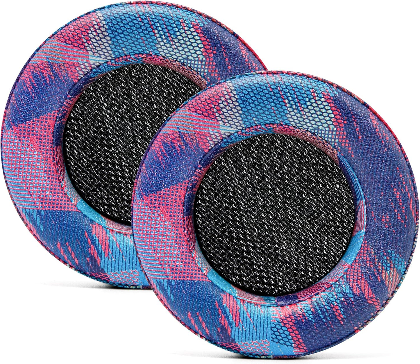 WC Upgraded Replacement Earpads for Corsair Virtuoso RGB Wireless Gaming Headset Made by Wicked Cushions | Improved Durability, Thickness, Softer Leather, and Sound Isolation | (90s Black)