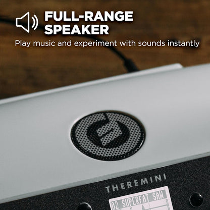 Moog Theremin - Theremini | Pitch Correction, CV Out, Built-In Tuner and Speaker, AniMOOG Synthesizer Sound Engine with 32 Presets, LCD Screen