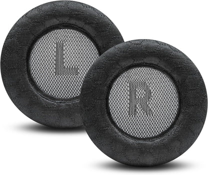 WC Freeze V2 Virtuoso Max - Cooling Gel Earpads for Corsair Virtuoso Max by Wicked Cushions | Extreme Comfort, New Freeze V2 Cooling Fabric, Extra Thick | Black