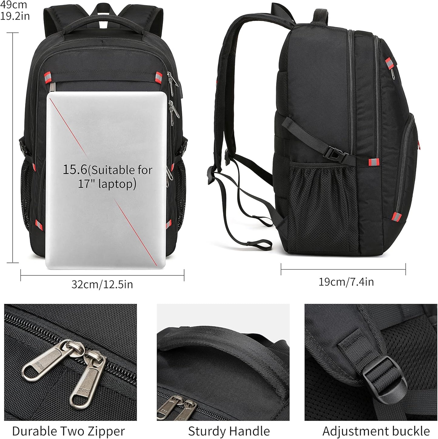 Laptop Backpack Travel Computer Backpack College Bookbag School Backpack