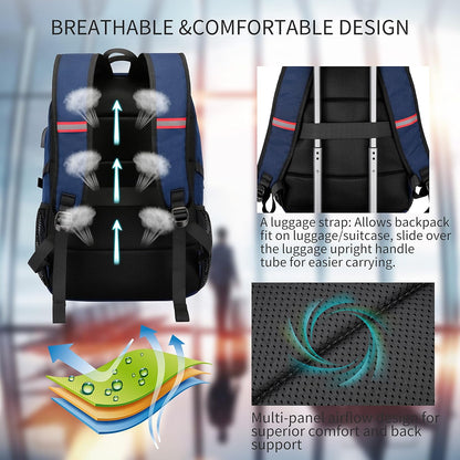 Laptop Backpack Travel Computer Backpack College Bookbag School Backpack