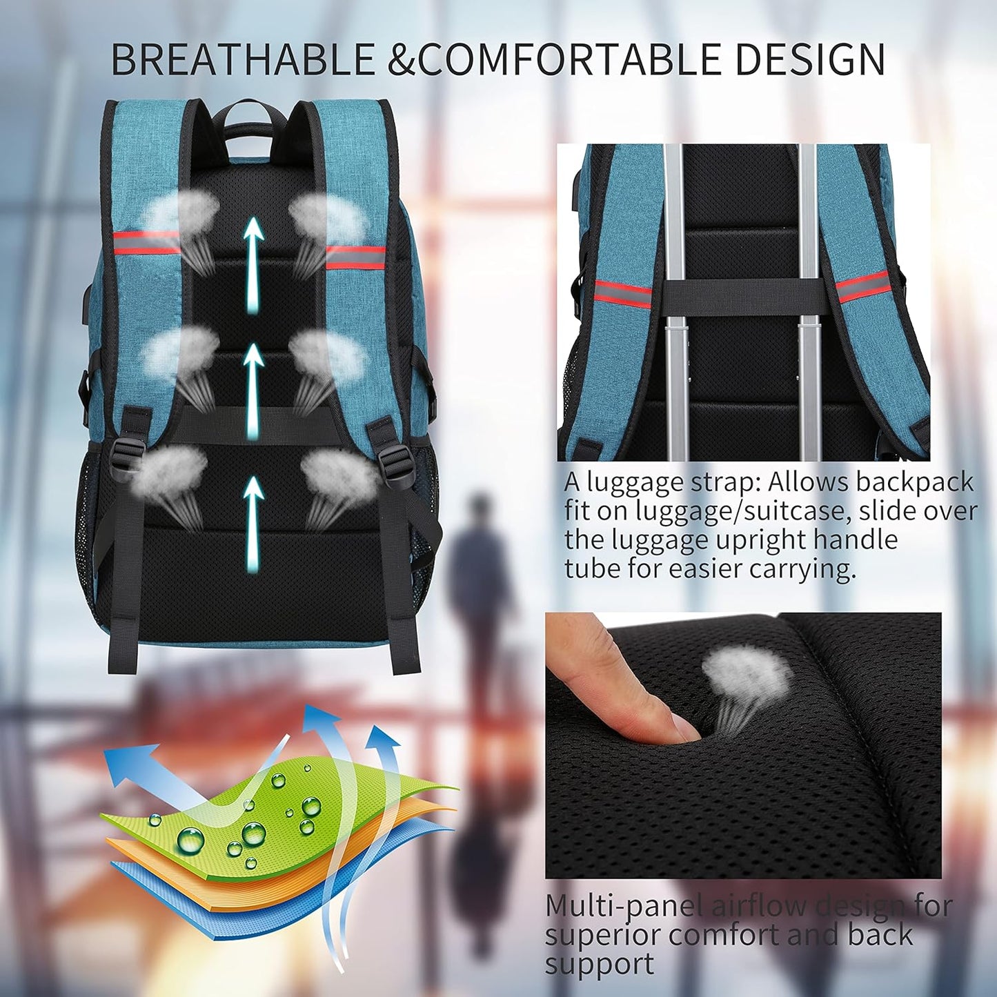 Laptop Backpack Travel Computer Backpack College Bookbag School Backpack