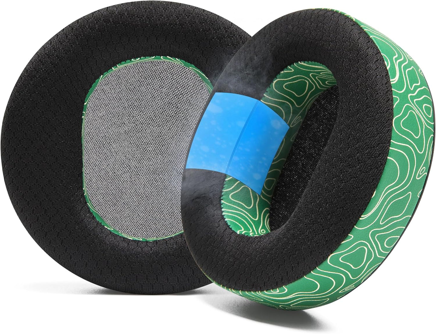 WC Freeze Maxwell - Cooling Gel Replacement Earpads for Audeze Maxwell Headphones by Wicked Cushions - Elevate Comfort, Durability, Thickness & Sound Isolation for Epic Gaming Sessions | Black
